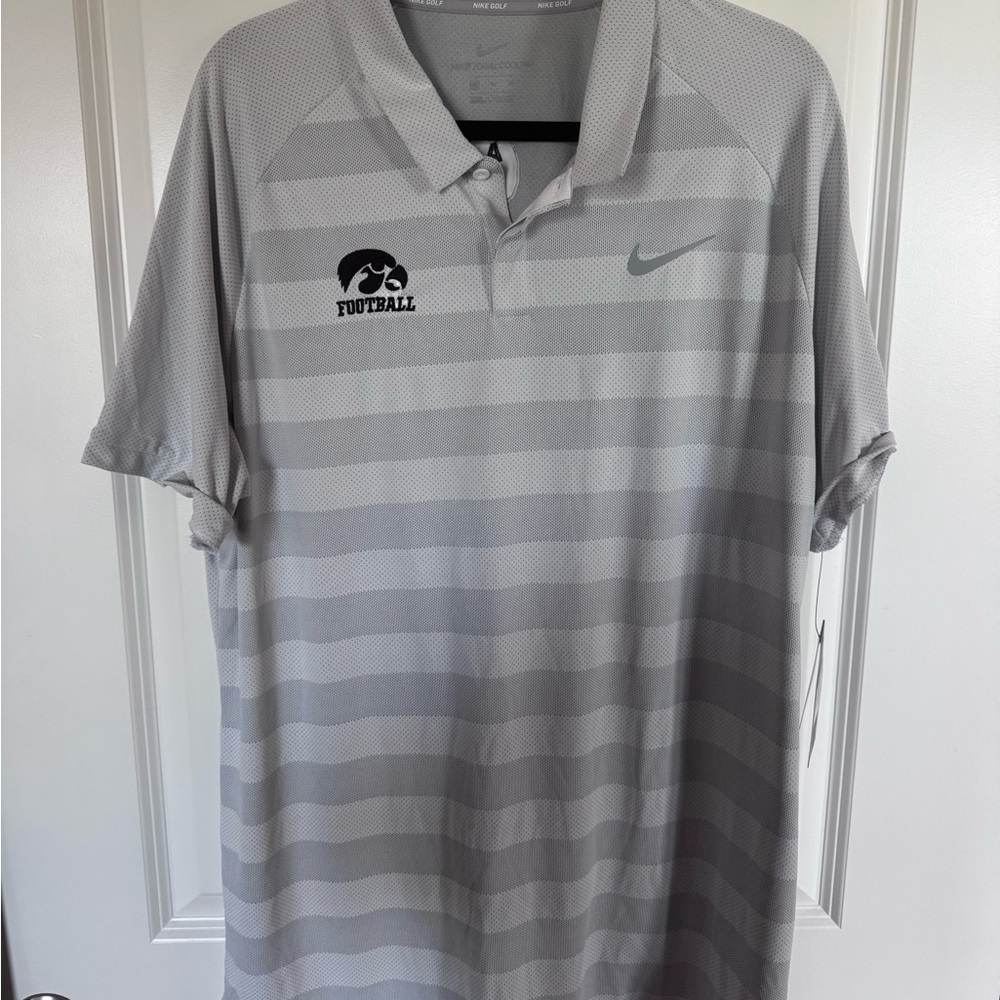 Iowa football Nike golf polo